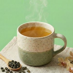 Tie Guan Yin en tasse