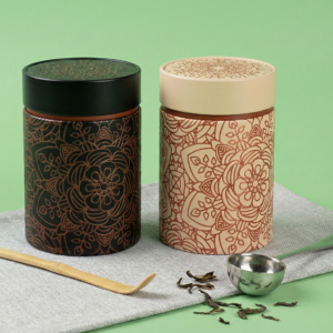 Duo de Boîtes à Thé "Mandala Zen" (Lot de 2)